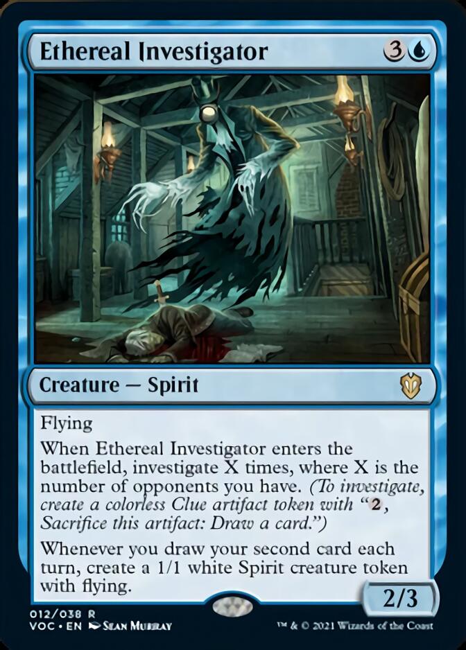 Ethereal Investigator [Innistrad: Crimson Vow Commander] | Deep Dive Games St. Marys