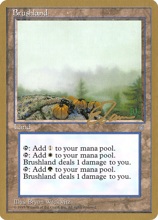 Brushland (Eric Tam) [Pro Tour Collector Set] | Deep Dive Games St. Marys