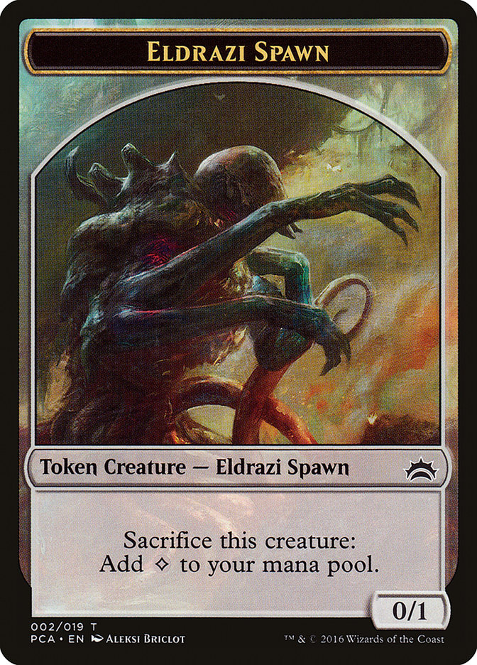 Eldrazi Spawn Token (002/019) [Planechase Anthology Tokens] | Deep Dive Games St. Marys