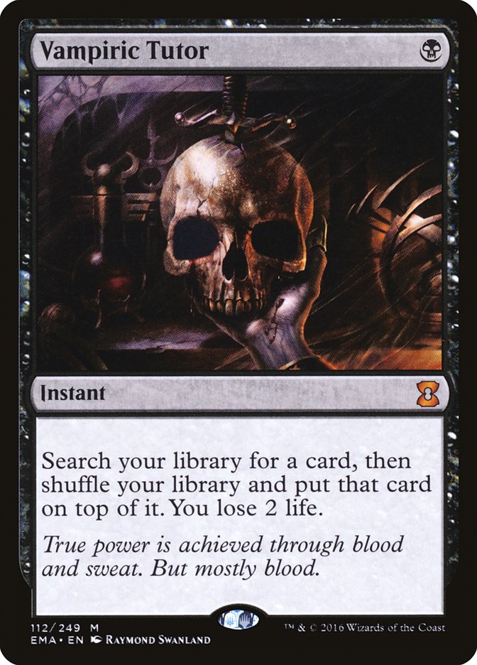 Vampiric Tutor [Eternal Masters] | Deep Dive Games St. Marys