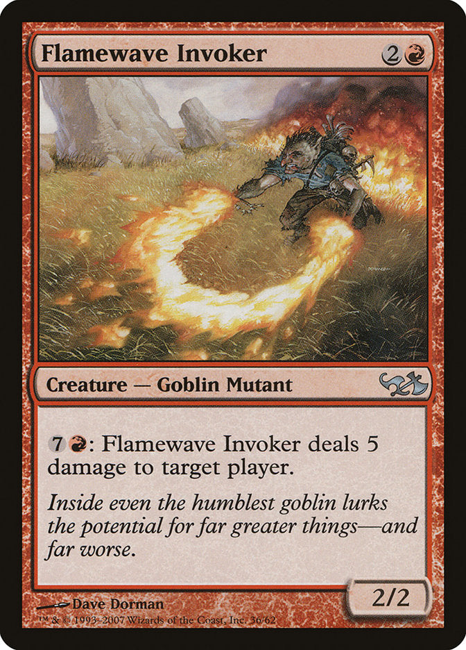 Flamewave Invoker [Duel Decks: Elves vs. Goblins] | Deep Dive Games St. Marys