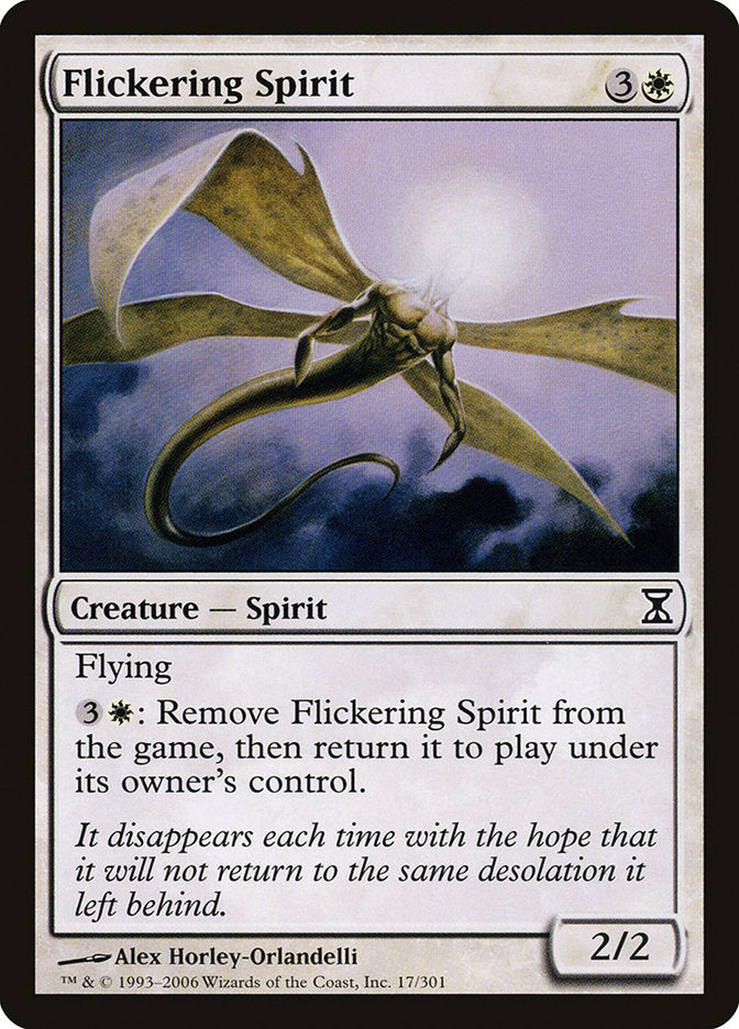 Flickering Spirit [Time Spiral] | Deep Dive Games St. Marys
