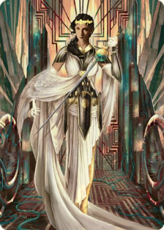 Elspeth Resplendent 2 Art Card [Streets of New Capenna Art Series] | Deep Dive Games St. Marys