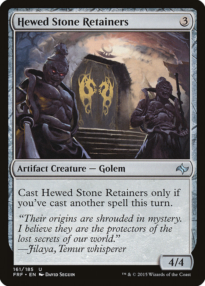 Hewed Stone Retainers [Fate Reforged] | Deep Dive Games St. Marys