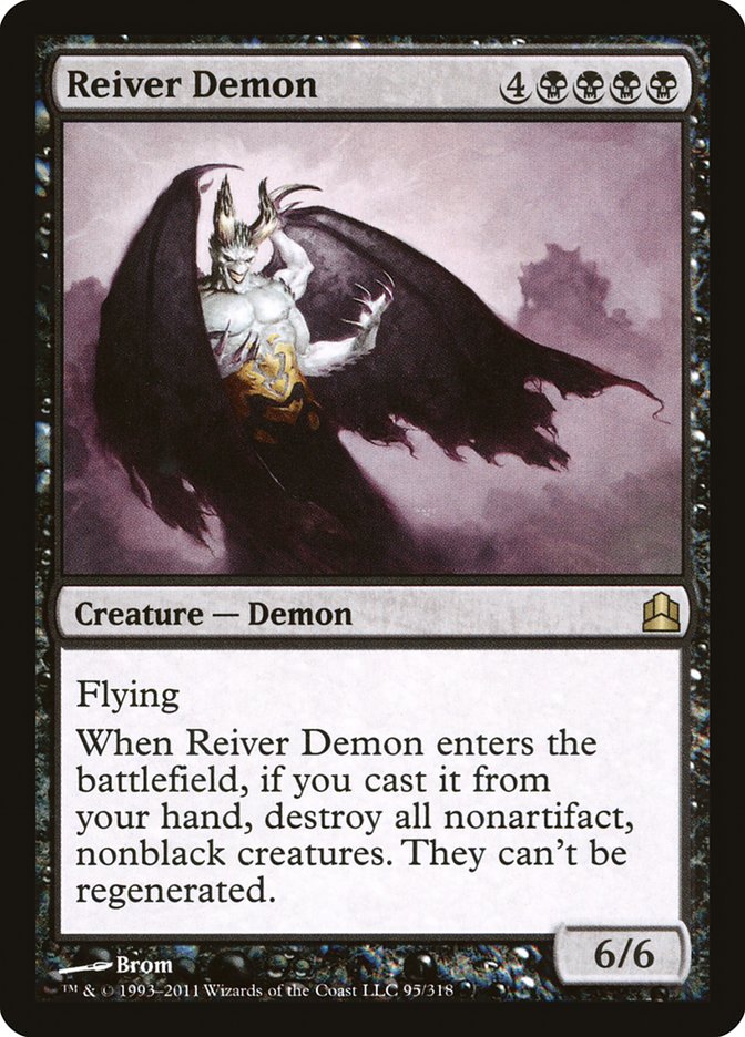 Reiver Demon [Commander 2011] | Deep Dive Games St. Marys