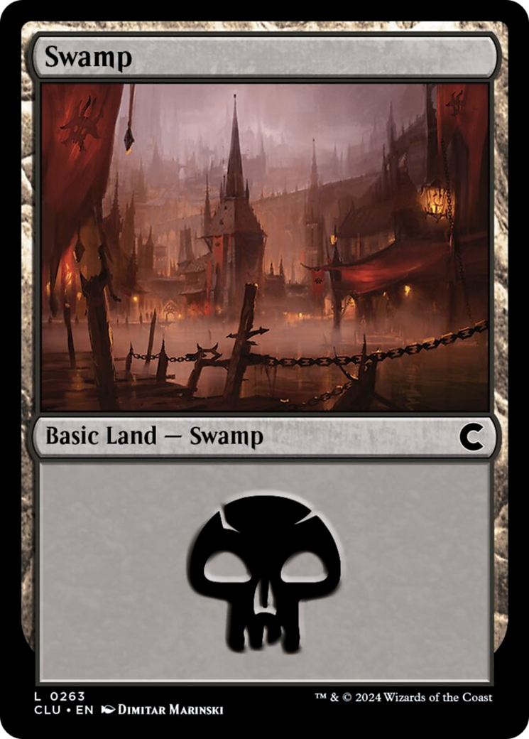 Swamp (0263) [Ravnica: Clue Edition] | Deep Dive Games St. Marys