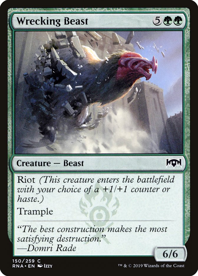 Wrecking Beast [Ravnica Allegiance] | Deep Dive Games St. Marys