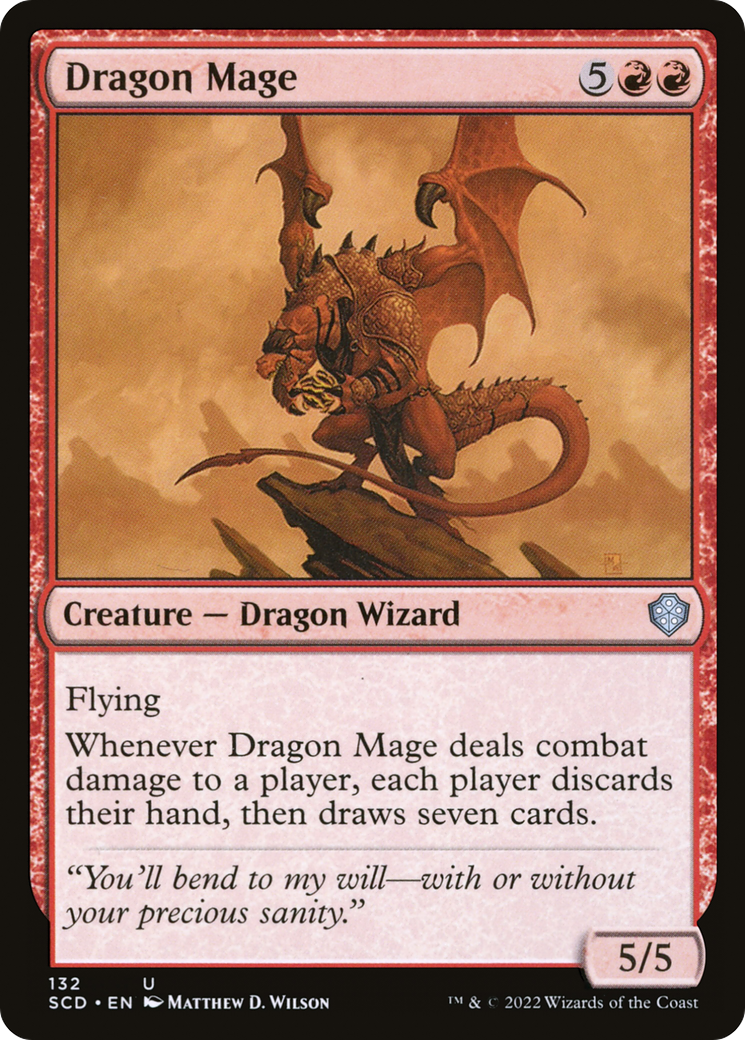 Dragon Mage [Starter Commander Decks] | Deep Dive Games St. Marys