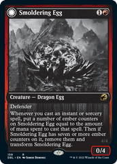 Smoldering Egg // Ashmouth Dragon [Innistrad: Double Feature] | Deep Dive Games St. Marys