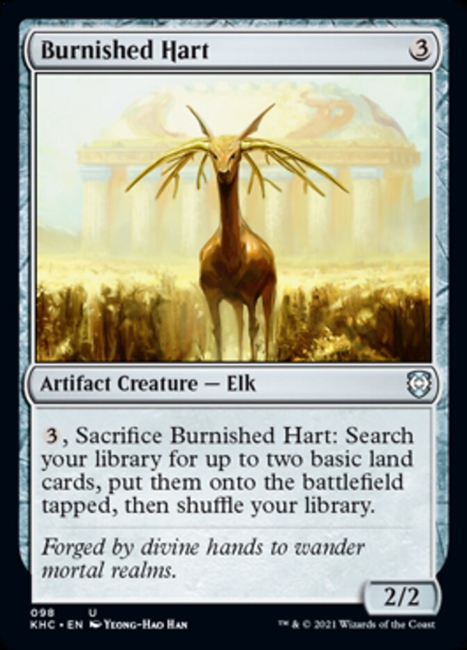 Burnished Hart [Kaldheim Commander] | Deep Dive Games St. Marys