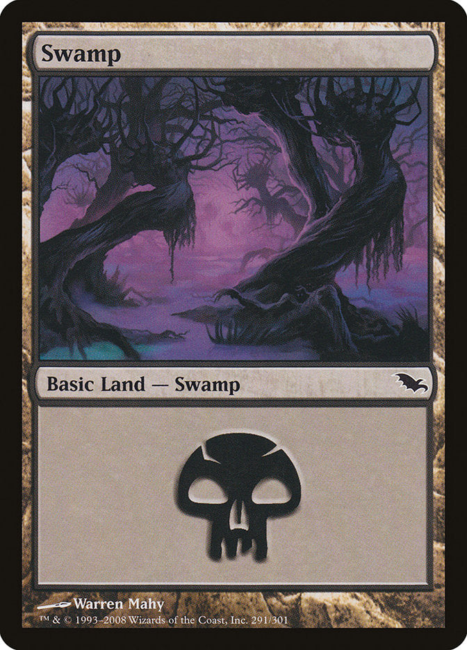 Swamp (291) [Shadowmoor] | Deep Dive Games St. Marys