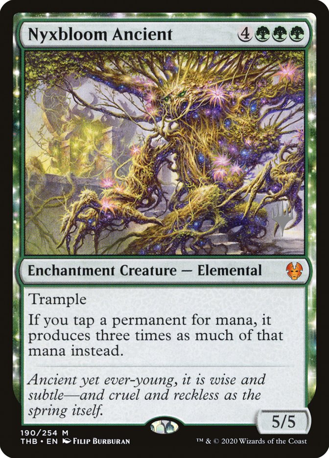 Nyxbloom Ancient (Promo Pack) [Theros Beyond Death Promos] | Deep Dive Games St. Marys