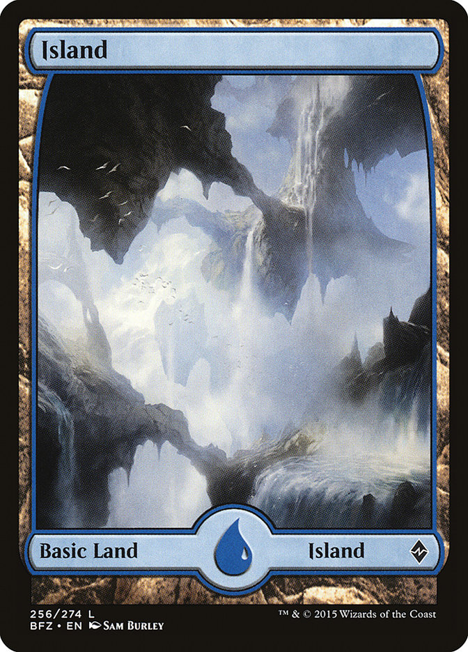 Island (256) [Battle for Zendikar] | Deep Dive Games St. Marys