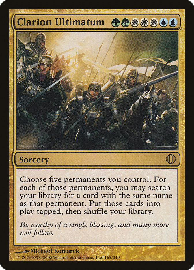 Clarion Ultimatum [Shards of Alara] | Deep Dive Games St. Marys