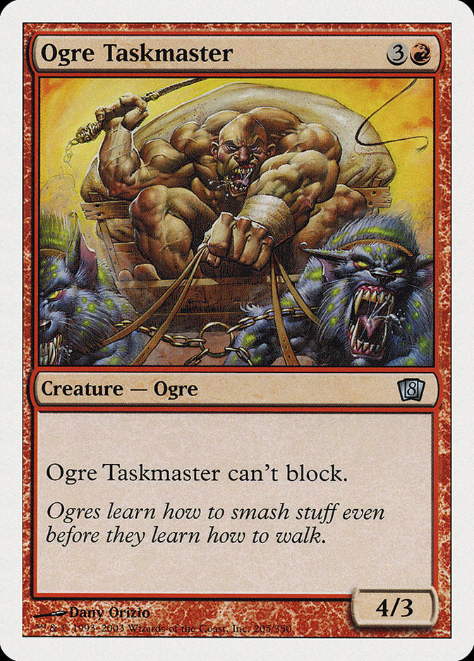 Ogre Taskmaster [Eighth Edition] | Deep Dive Games St. Marys