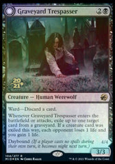 Graveyard Trespasser // Graveyard Glutton [Innistrad: Midnight Hunt Prerelease Promos] | Deep Dive Games St. Marys