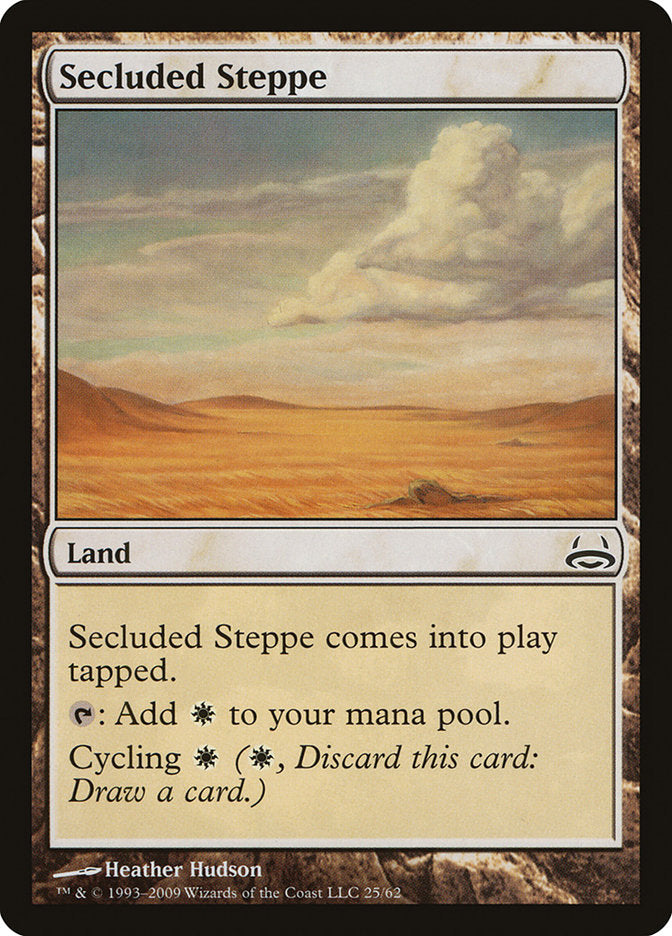 Secluded Steppe [Duel Decks: Divine vs. Demonic] | Deep Dive Games St. Marys