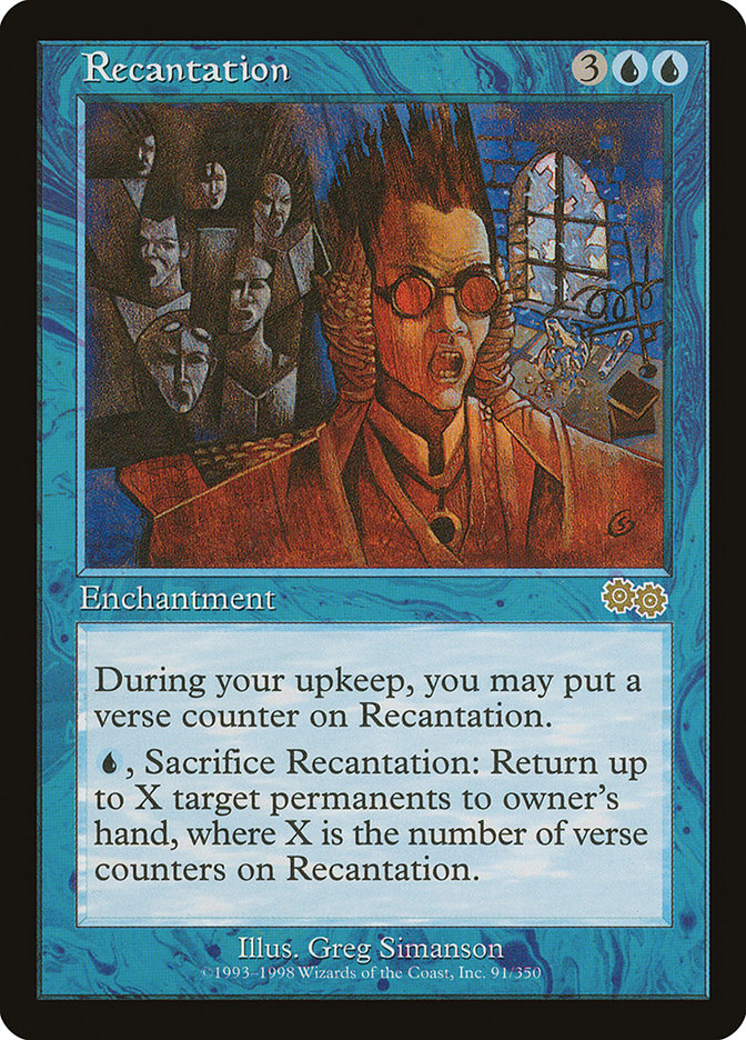 Recantation [Urza's Saga] | Deep Dive Games St. Marys