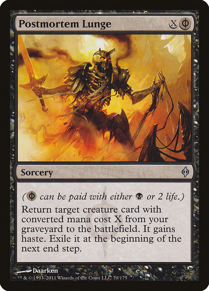 Postmortem Lunge [New Phyrexia] | Deep Dive Games St. Marys