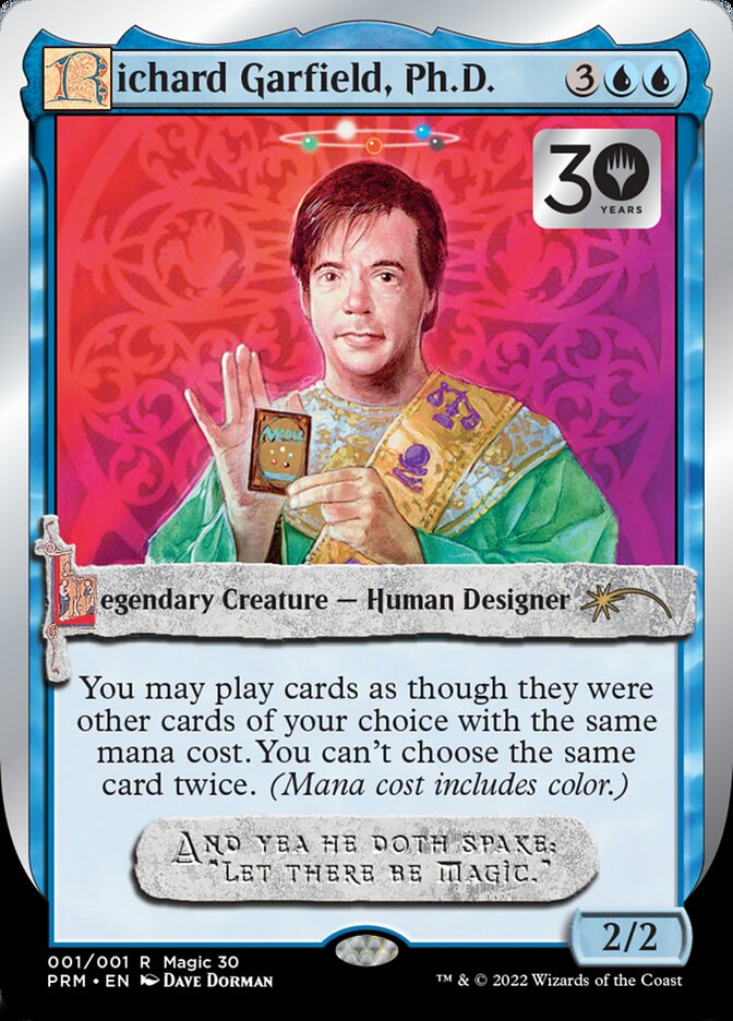 Richard Garfield, Ph.D. [30th Anniversary Promos] | Deep Dive Games St. Marys