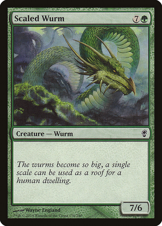Scaled Wurm [Conspiracy] | Deep Dive Games St. Marys