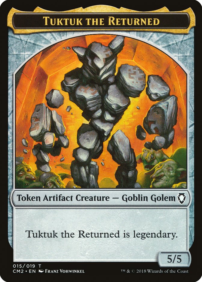 Tuktuk the Returned Token [Commander Anthology Volume II Tokens] | Deep Dive Games St. Marys