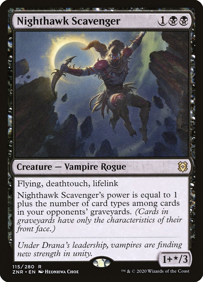 Nighthawk Scavenger [Zendikar Rising] | Deep Dive Games St. Marys