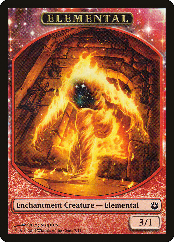 Elemental Token [Born of the Gods Tokens] | Deep Dive Games St. Marys