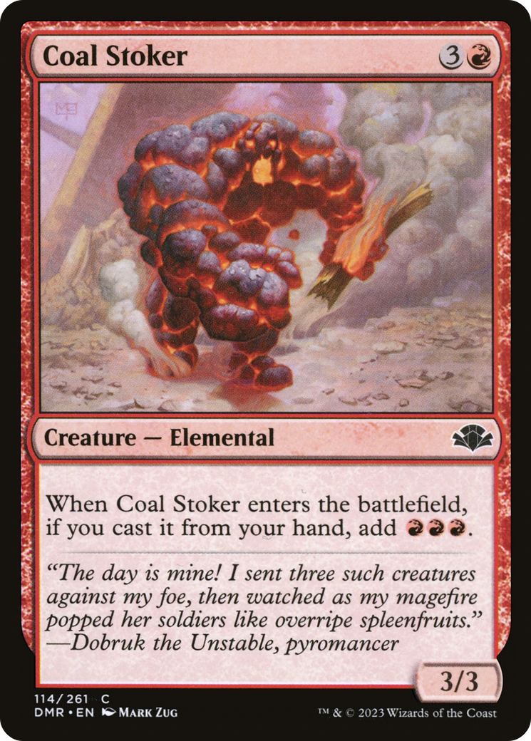 Coal Stoker [Dominaria Remastered] | Deep Dive Games St. Marys