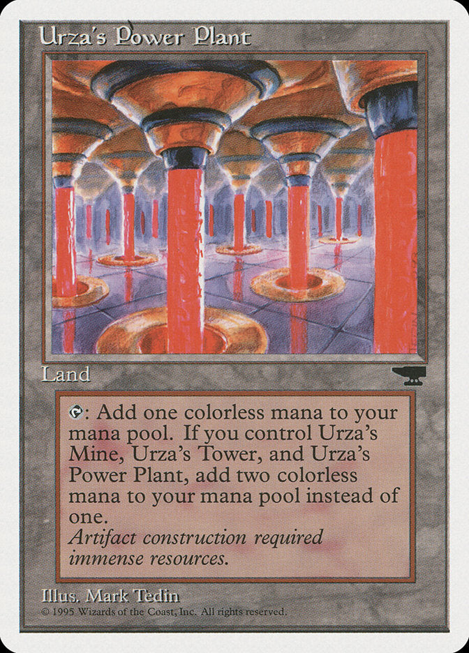 Urza's Power Plant (Red Columns) [Chronicles] | Deep Dive Games St. Marys