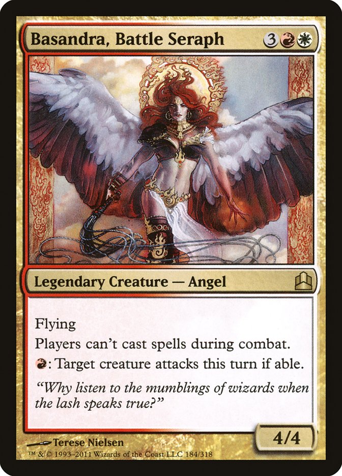 Basandra, Battle Seraph [Commander 2011] | Deep Dive Games St. Marys