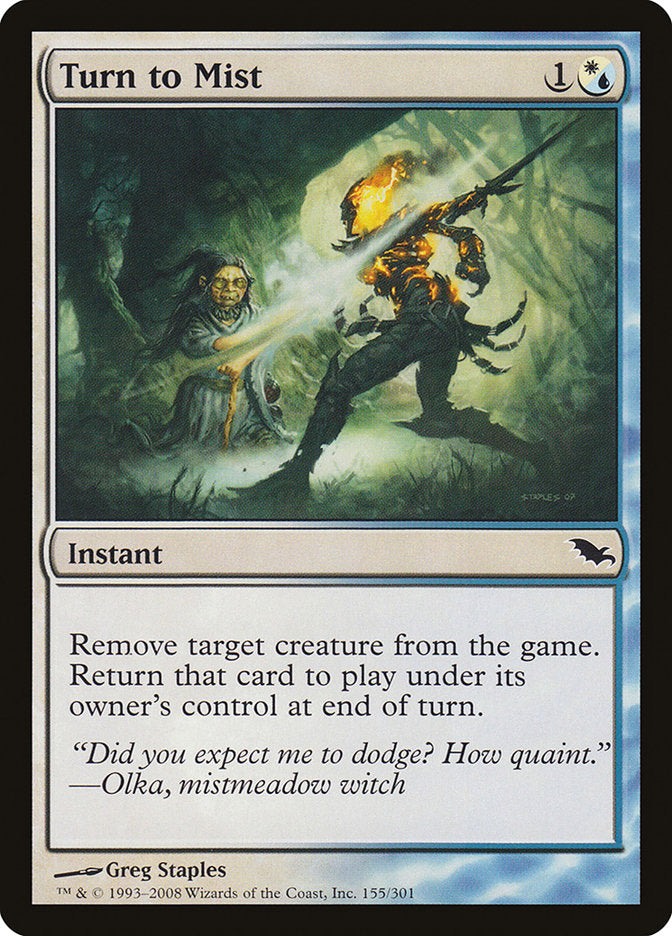Turn to Mist [Shadowmoor] | Deep Dive Games St. Marys