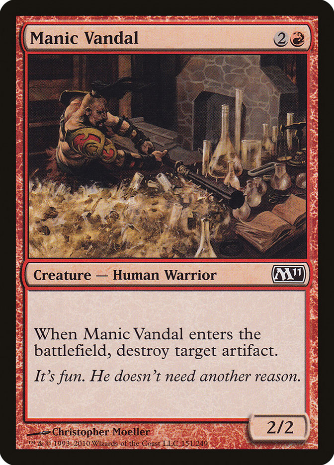 Manic Vandal [Magic 2011] | Deep Dive Games St. Marys