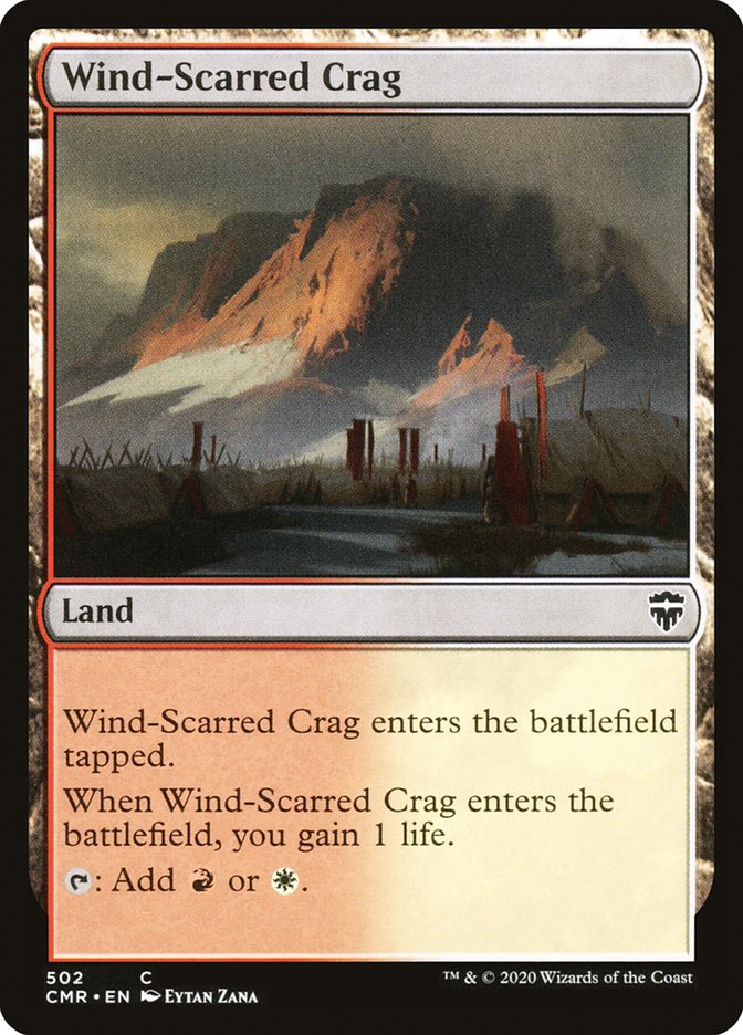 Wind-Scarred Crag [Commander Legends] | Deep Dive Games St. Marys