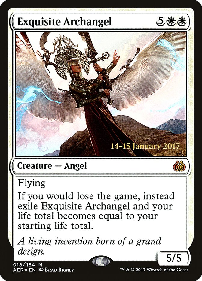 Exquisite Archangel [Aether Revolt Prerelease Promos] | Deep Dive Games St. Marys