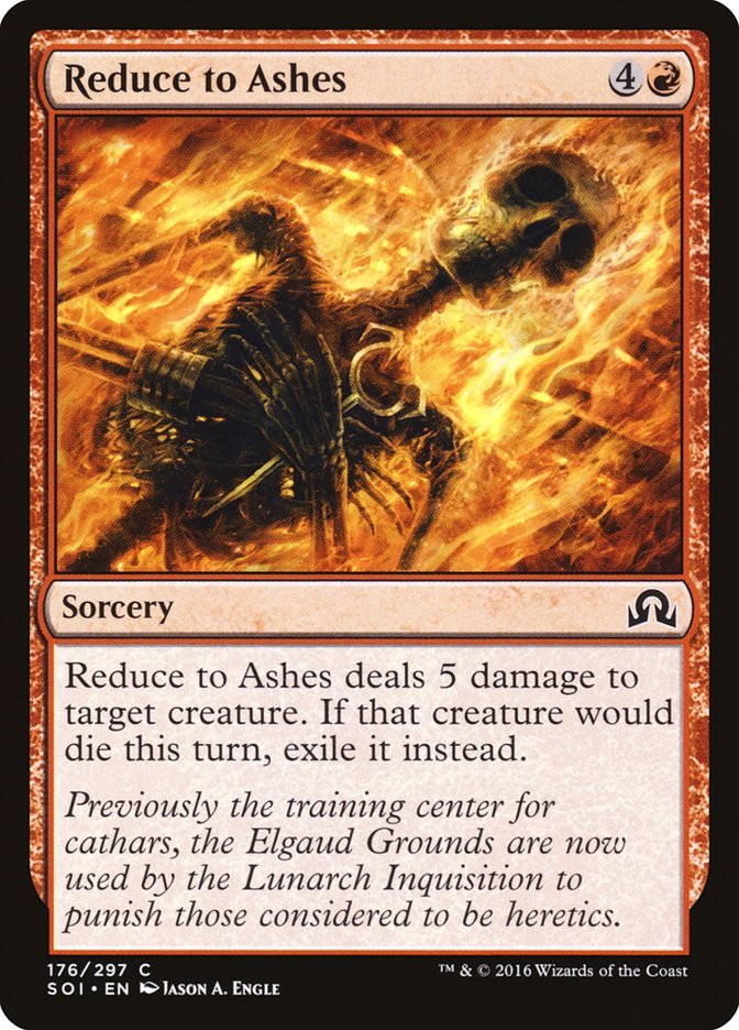 Reduce to Ashes [Shadows over Innistrad] | Deep Dive Games St. Marys
