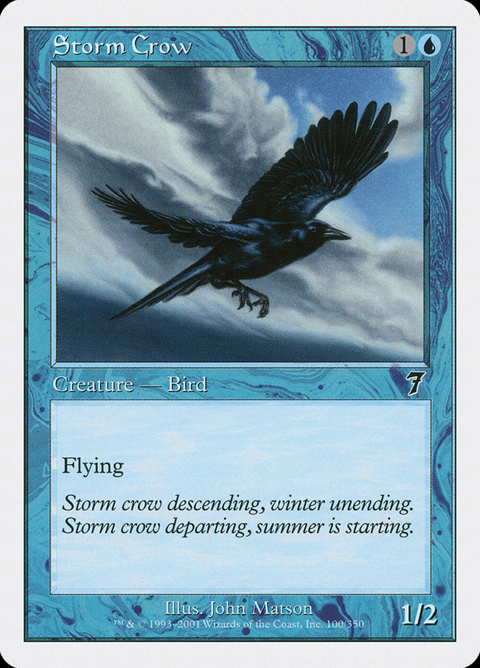 Storm Crow [Seventh Edition] | Deep Dive Games St. Marys