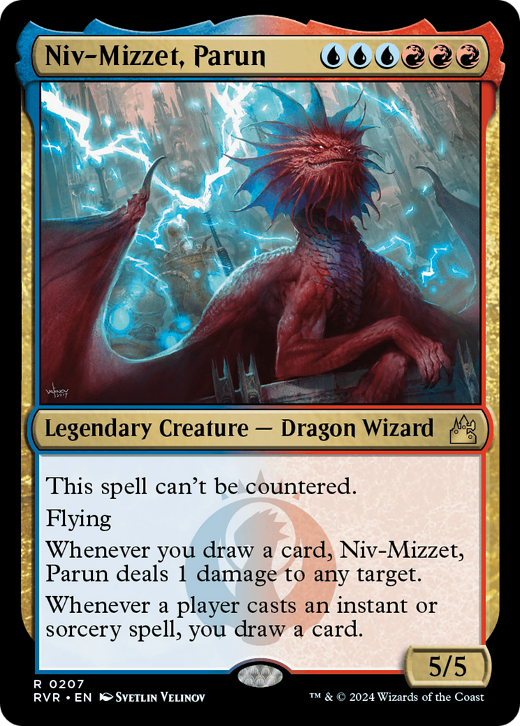 Niv-Mizzet, Parun [Ravnica Remastered] | Deep Dive Games St. Marys