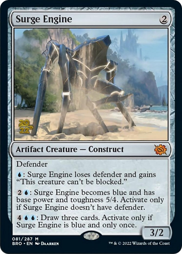 Surge Engine [The Brothers' War Prerelease Promos] | Deep Dive Games St. Marys