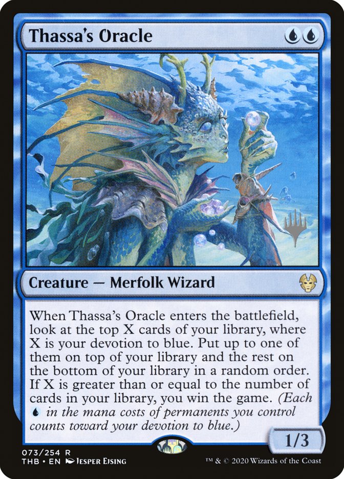 Thassa's Oracle (Promo Pack) [Theros Beyond Death Promos] | Deep Dive Games St. Marys