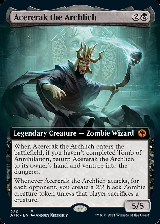 Acererak the Archlich (Extended Art) [Dungeons & Dragons: Adventures in the Forgotten Realms] | Deep Dive Games St. Marys