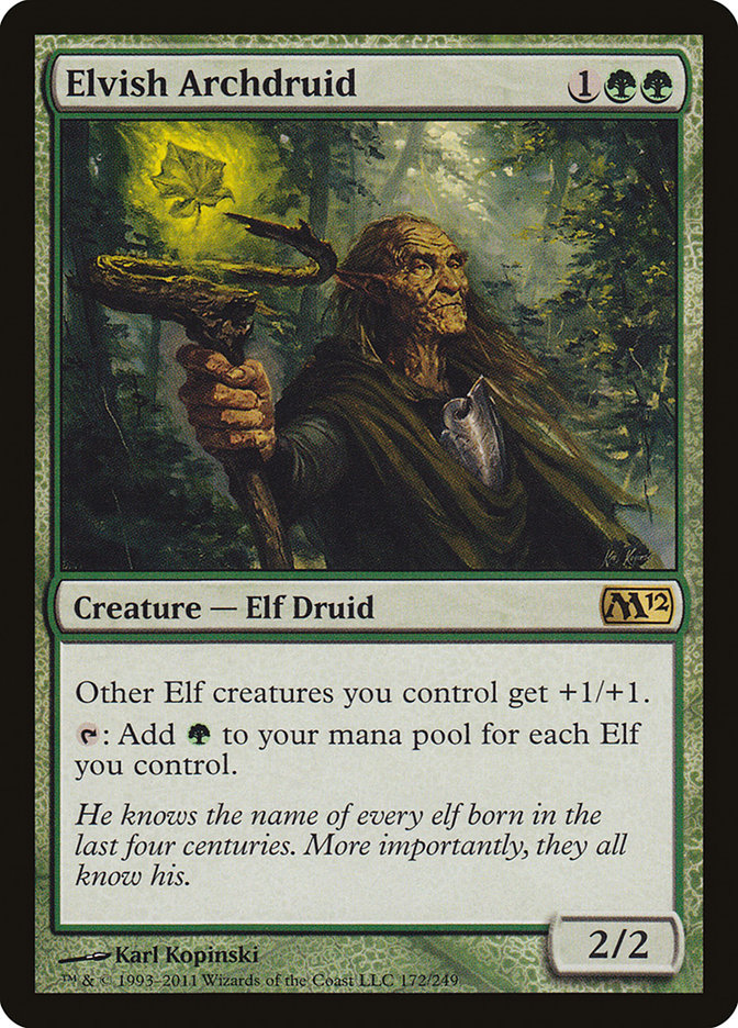 Elvish Archdruid [Magic 2012] | Deep Dive Games St. Marys