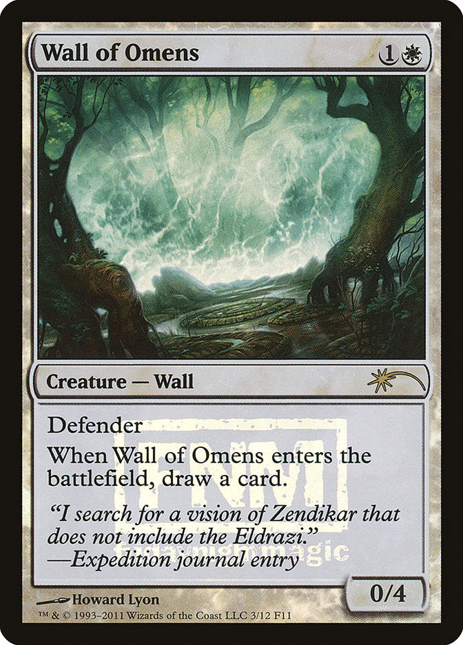 Wall of Omens [Friday Night Magic 2011] | Deep Dive Games St. Marys