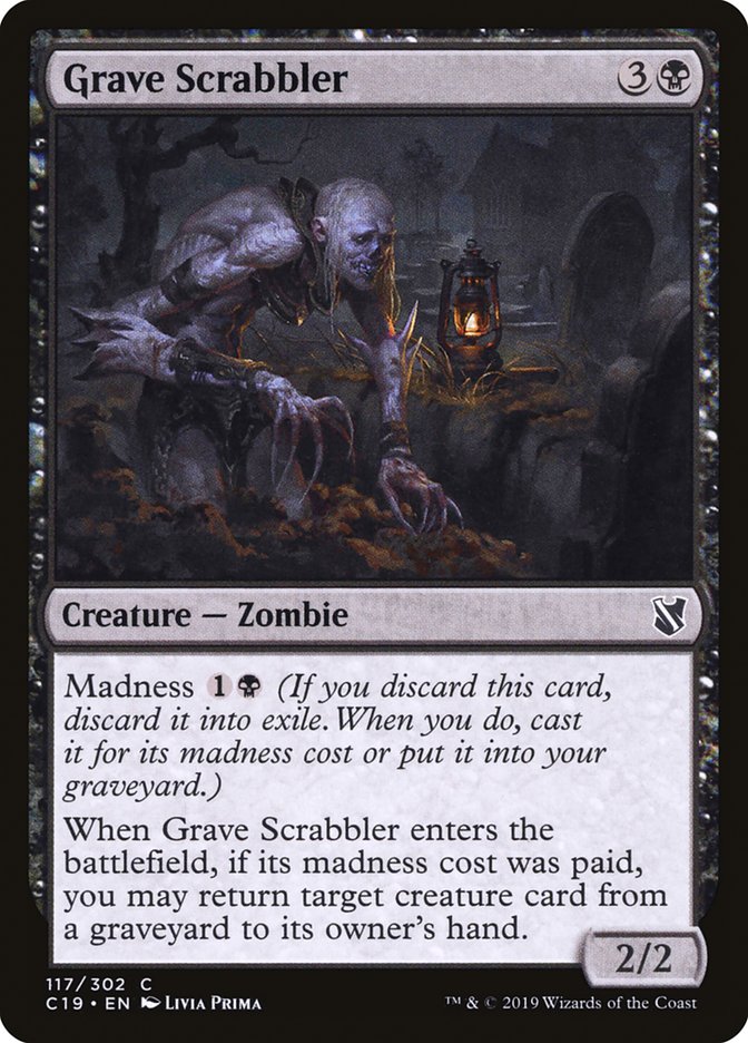 Grave Scrabbler [Commander 2019] | Deep Dive Games St. Marys