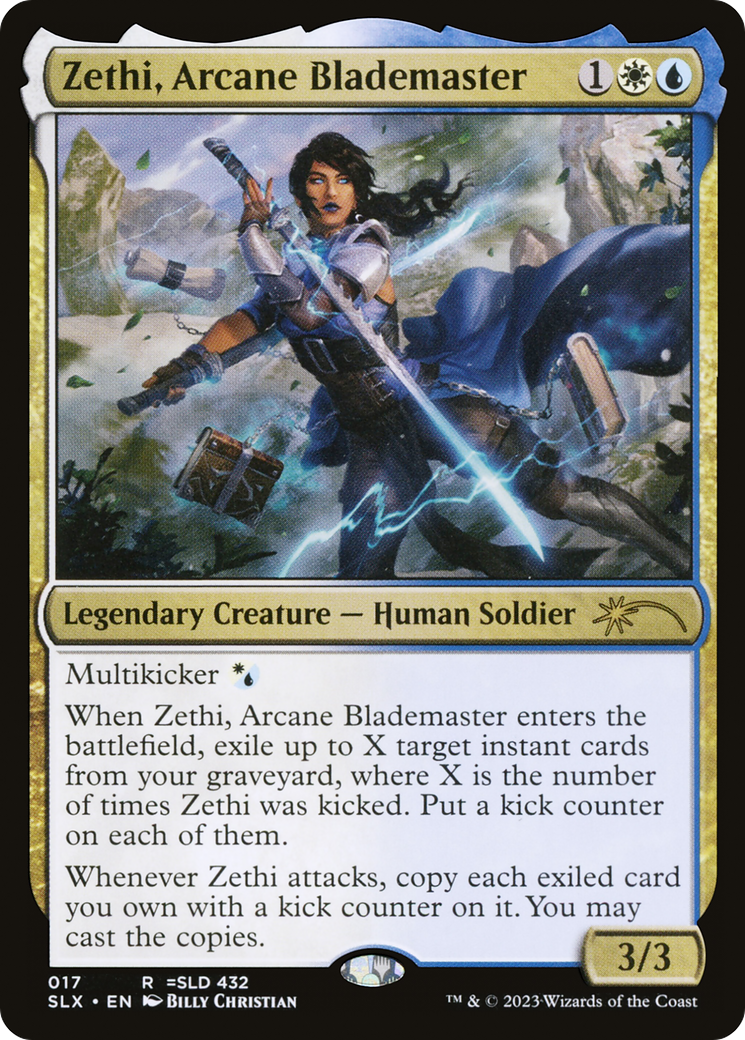 Zethi, Arcane Blademaster [Secret Lair: Universes Within] | Deep Dive Games St. Marys