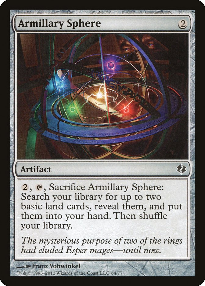 Armillary Sphere [Duel Decks: Venser vs. Koth] | Deep Dive Games St. Marys