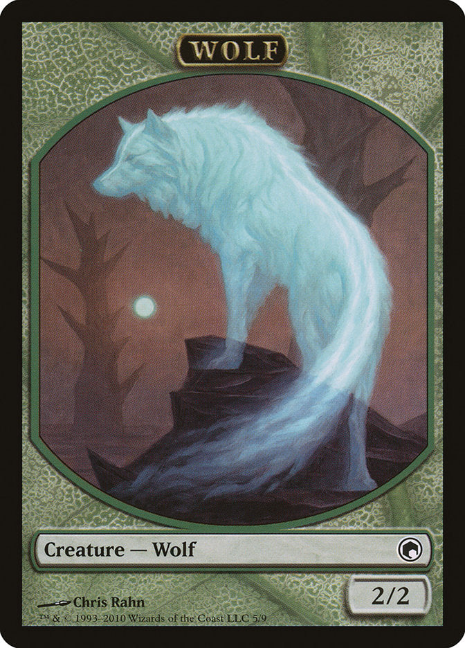 Wolf Token [Scars of Mirrodin Tokens] | Deep Dive Games St. Marys