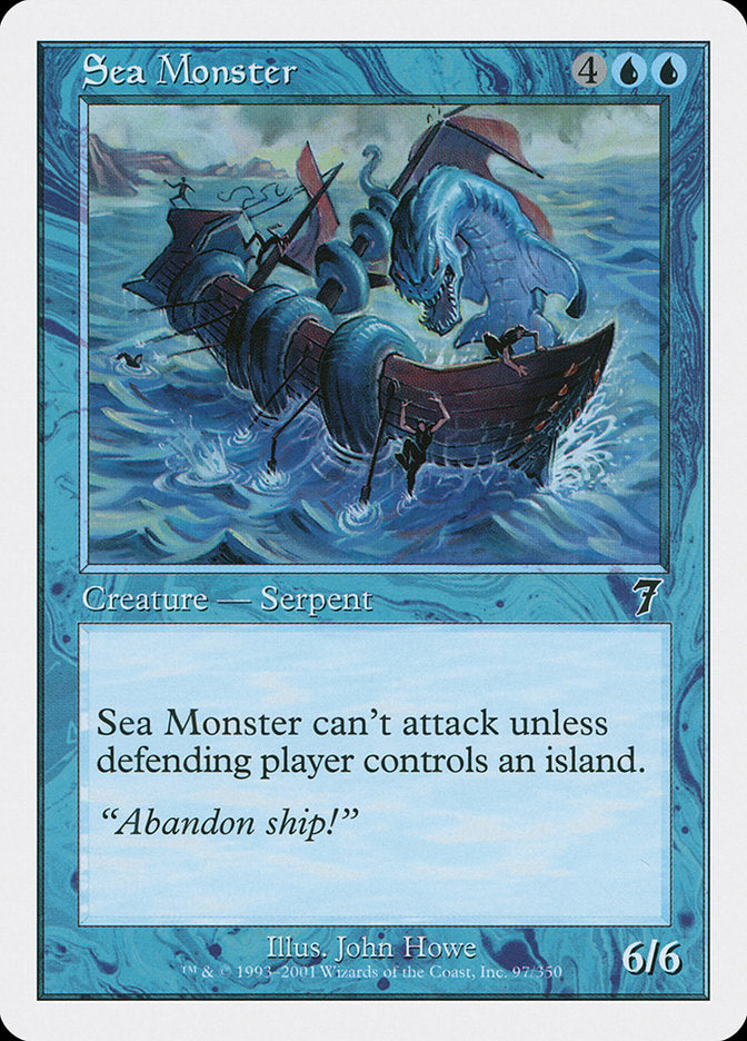 Sea Monster [Seventh Edition] | Deep Dive Games St. Marys