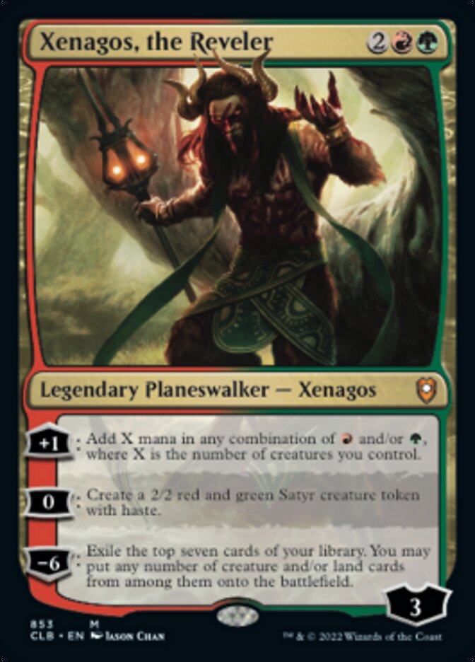 Xenagos, the Reveler [Commander Legends: Battle for Baldur's Gate] | Deep Dive Games St. Marys