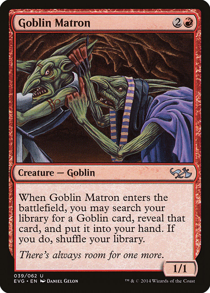 Goblin Matron (Elves vs. Goblins) [Duel Decks Anthology] | Deep Dive Games St. Marys